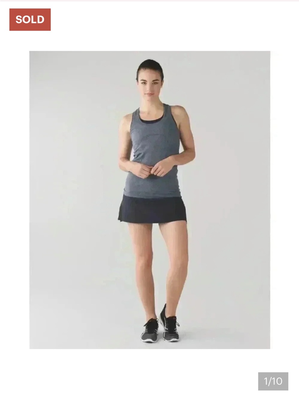 Lululemon pace setter skirt- size 6